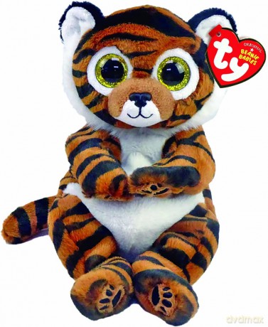 Beanie Babies plüss figura CLAWDIA, 15 cm - tygrys