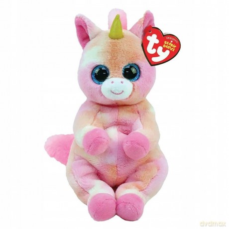 Beanie Babies plüss figura SKYLAR, 15 cm - jednorożec