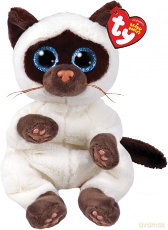 Beanie Babies pluszowa MISO, 15 cm - kot