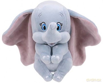 Beanie Babies Plüss figura Disney DUMBO, 24 cm - elefánt hanggal