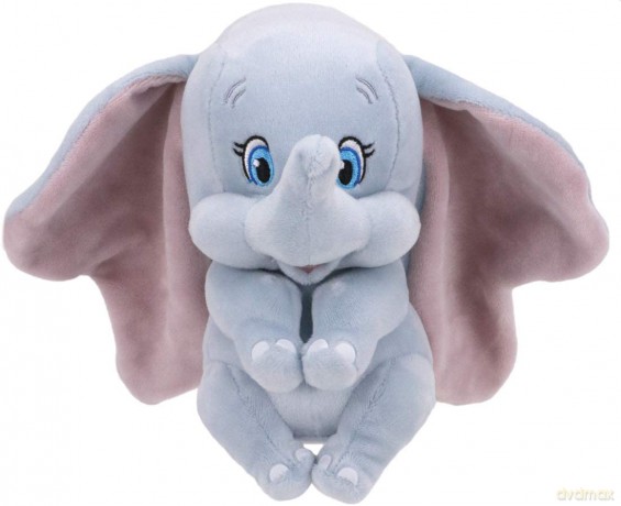 Beanie Babies Plüss figura Disney DUMBO, 24 cm - elefánt hanggal