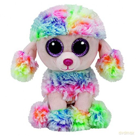 Beanie Boos wielobarwny pudel RAINBOW, 62 cm - XL