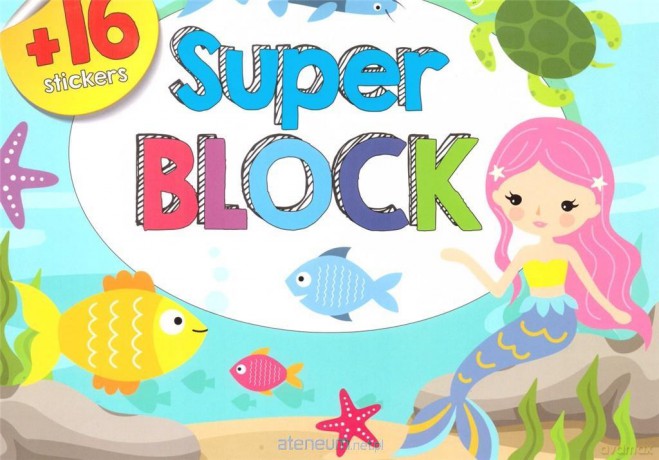 Superblok 16 naklejek [KSIĄŻKA]
