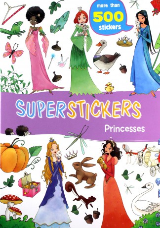 SuperStickers. Princesses [KSIĄŻKA]