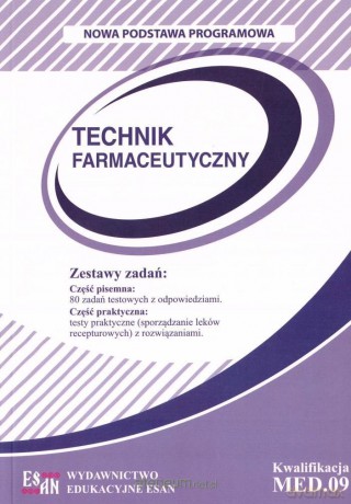 Technik farmaceutyczny MED.09 NPP - Ewa Czyżewska [KSIĄŻKA]