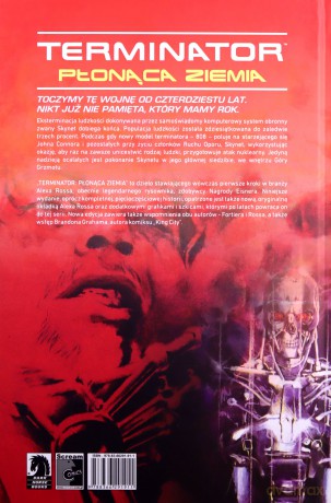 Terminator - płonąca ziamia - Ron Fortier [KOMIKS]