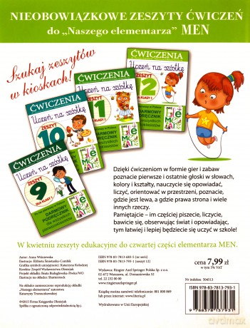 Uczeń na szóstkę Kl.1 z.12 Ćwiczenia - Anna Wiśniewska [KSIĄŻKA]