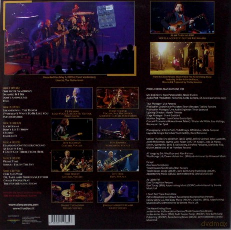 Alan Parsons: The NeverEnding Show Live In The Netherlands [3xWinyl]