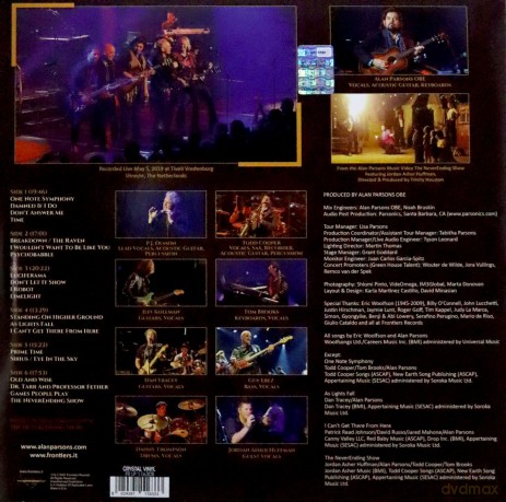 Alan Parsons: The NeverEnding Show Live In The Netherlands (Clear) [3xWinyl]