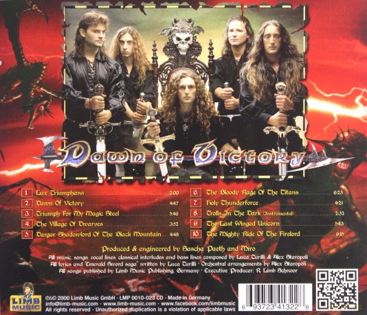Rhapsody: Dawn Of Victory [CD]