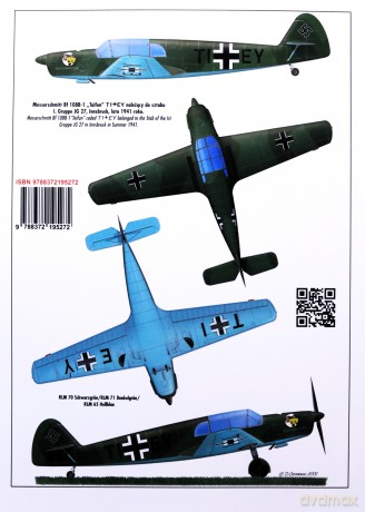 Messerschmidtt Bf 108 Taifun nr 527 - Seweryn Fleischer [KSIĄŻKA]