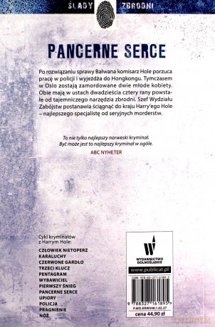 Pancerne serce - Jo Nesbo [KSIĄŻKA]