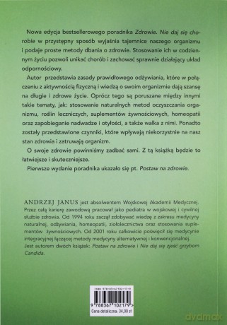 Zdrowie. Nie daj się chorobie - Andrzej Janus [KSIĄŻKA]