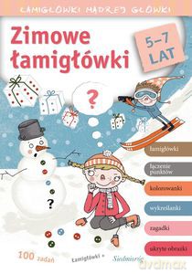 Zimowe łamigłówki. Łamigłówki mądrej główki - Tamara Michałowska [KSIĄŻKA]