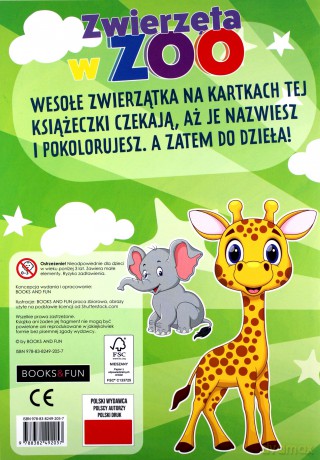 Zwierzęta w ZOO [KSIĄŻKA]