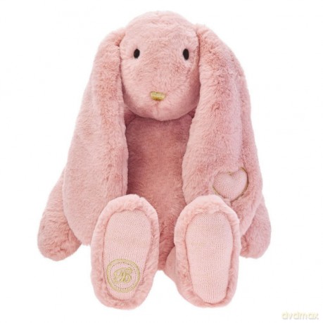 Maskotka Króliczek Missimo brzoskwiniowy róż 34 cm
