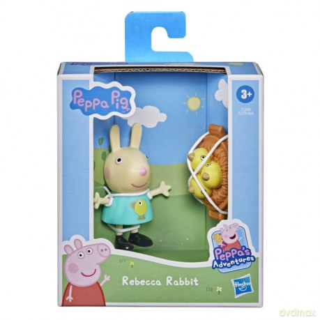 Świnka Peppa Zabawa z przyjaciółmi Królik Rebeka [FIGURKA]