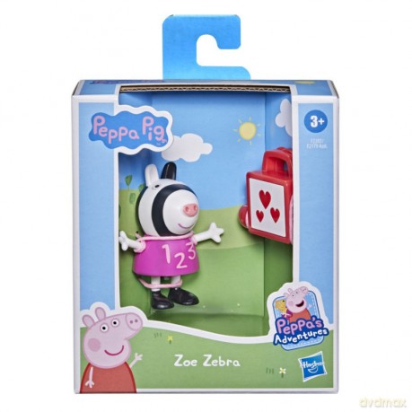 Świnka Peppa Zabawa z przyjaciółmi Zebra Zoe [FIGURKA]