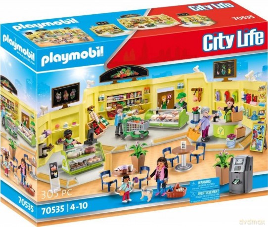 Zestaw figurek City Life 70535 Centrum handlowe - Mega zestaw