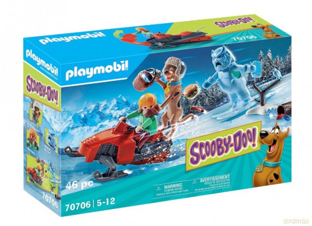 Zestaw SCOOBY-DOO 70706 Przygoda z Snow Ghost