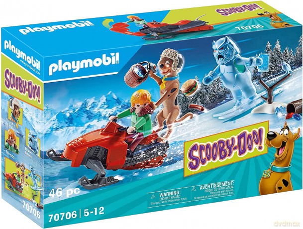 Zestaw SCOOBY-DOO 70706 Przygoda z Snow Ghost