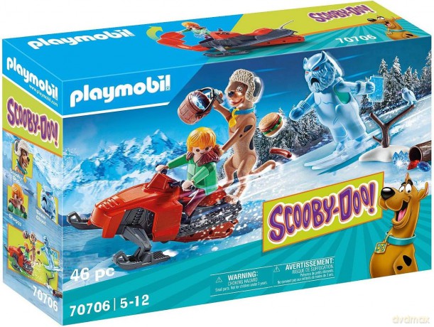 Zestaw SCOOBY-DOO 70706 Przygoda z Snow Ghost