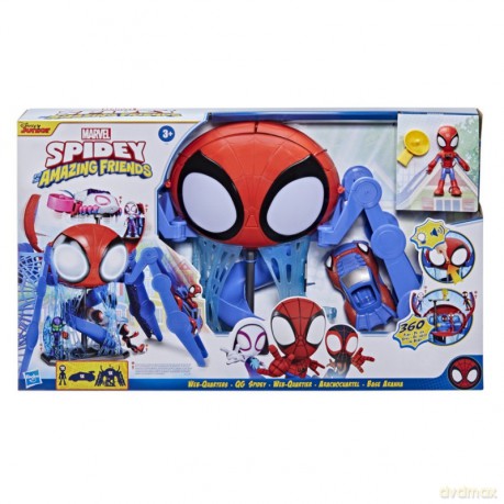 Zestaw Spidey And His Amazing Friends Web-quarters [FIGURKA]