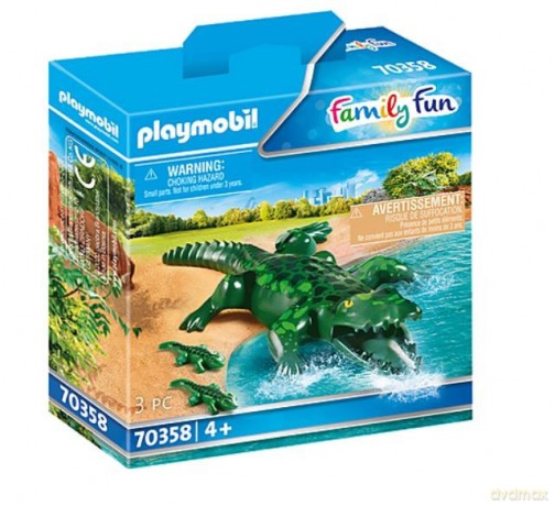 Zestaw z figurkami Family Fun 70358 Aligatory