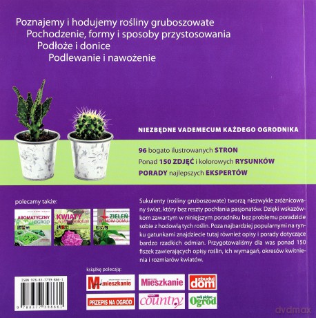 Kaktusy I Inne Sukulenty Rośliny W Domu I Ogrodzie - Andrea Cattabrigia [KSIĄŻKA]