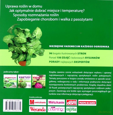 Zieleń W Moim Domu Rośliny W Domu I Ogrodzie - Mauro Fozai [KSIĄŻKA]