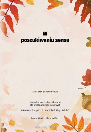 W poszukiwaniu sensu [KSIĄŻKA]