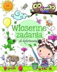 Wiosenne zadania do kolorowania - Beata Białogłowska-Piwko [KSIĄŻKA]
