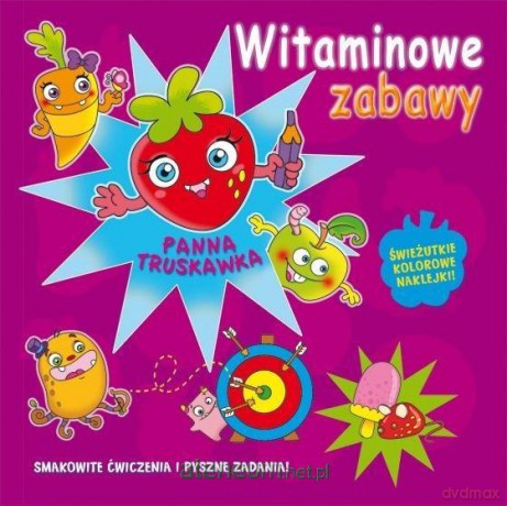 Witaminowe zabawy. Panna Truskawka - Monica Pierazzi Mitri [KSIĄŻKA]