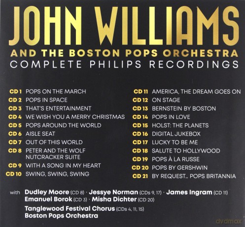 John Williams: Complete Philips Recordings [21CD]