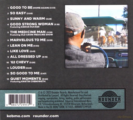 Keb Mo: Good To Be [CD]
