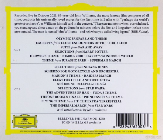 John Williams: The Berlin Concert [2CD]