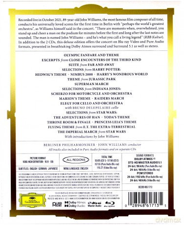 John Williams: The Berlin Concert - Gold Version (Deluxe) [2xBlu-Ray]+[2CD]
