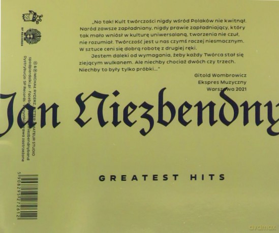 Jan Niezbendny: Greatest Hits [CD]