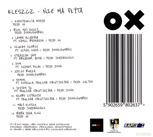 Kleszcz: Nie ma płyta [CD]