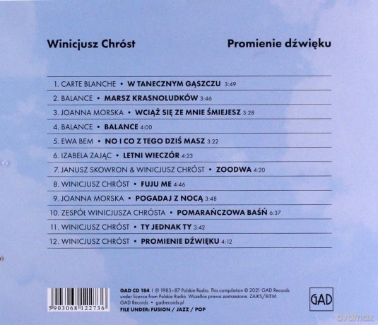Winicjusz Chróst: Promienie dźwięku [CD]