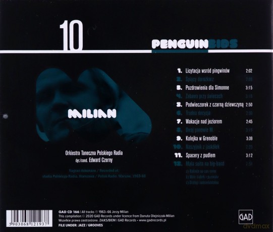 Jerzy Milian: Penguin Bids [CD]