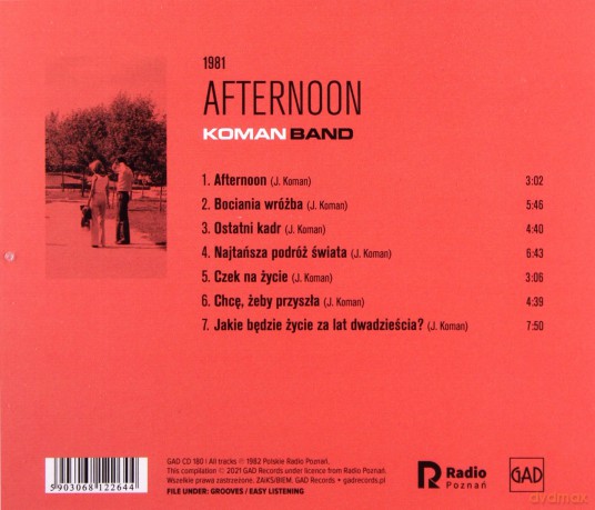 Koman Band: Afternoon [CD]