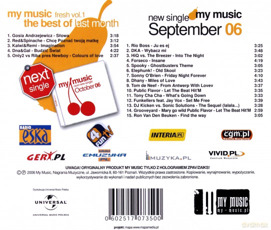 My Music Fresh vol. 1 [CD]