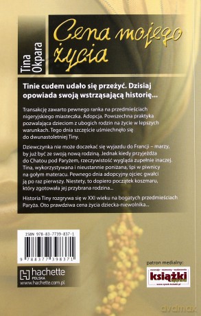 Cena Mojego Życia Pisane Przez Życie - Okpara Tina [KSIĄŻKA]