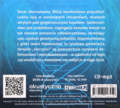 Zodiaki. Genokracja - Magdalena Kucenty [AUDIOBOOK]