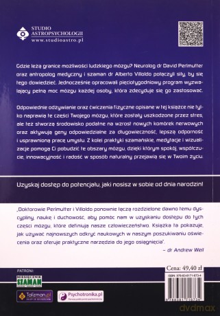 Aktywuj pełną moc mózgu - Alberto Villoldo, David Perlmutter [KSIĄŻKA]