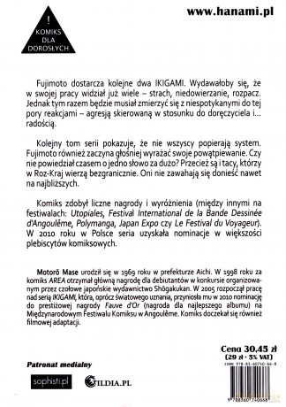 Ikigami Tom 5 - Motoro Mase [KSIĄŻKA]