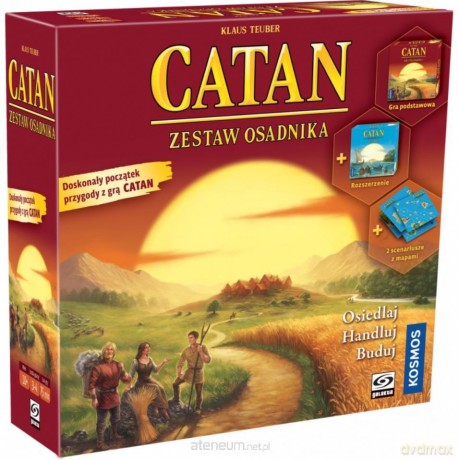 Catan: Zestaw Osadnika [GRA PLANSZOWA]
