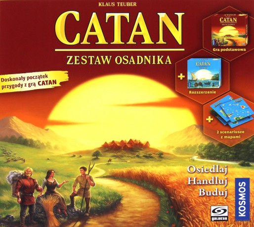 Catan: Zestaw Osadnika [GRA PLANSZOWA]