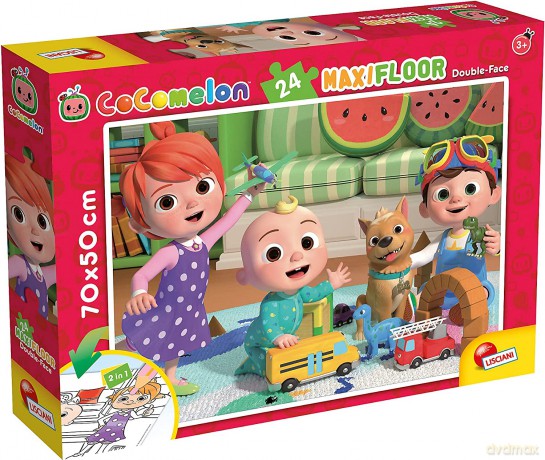 Cocomelon - Dwustronne puzzle podłogowe 24